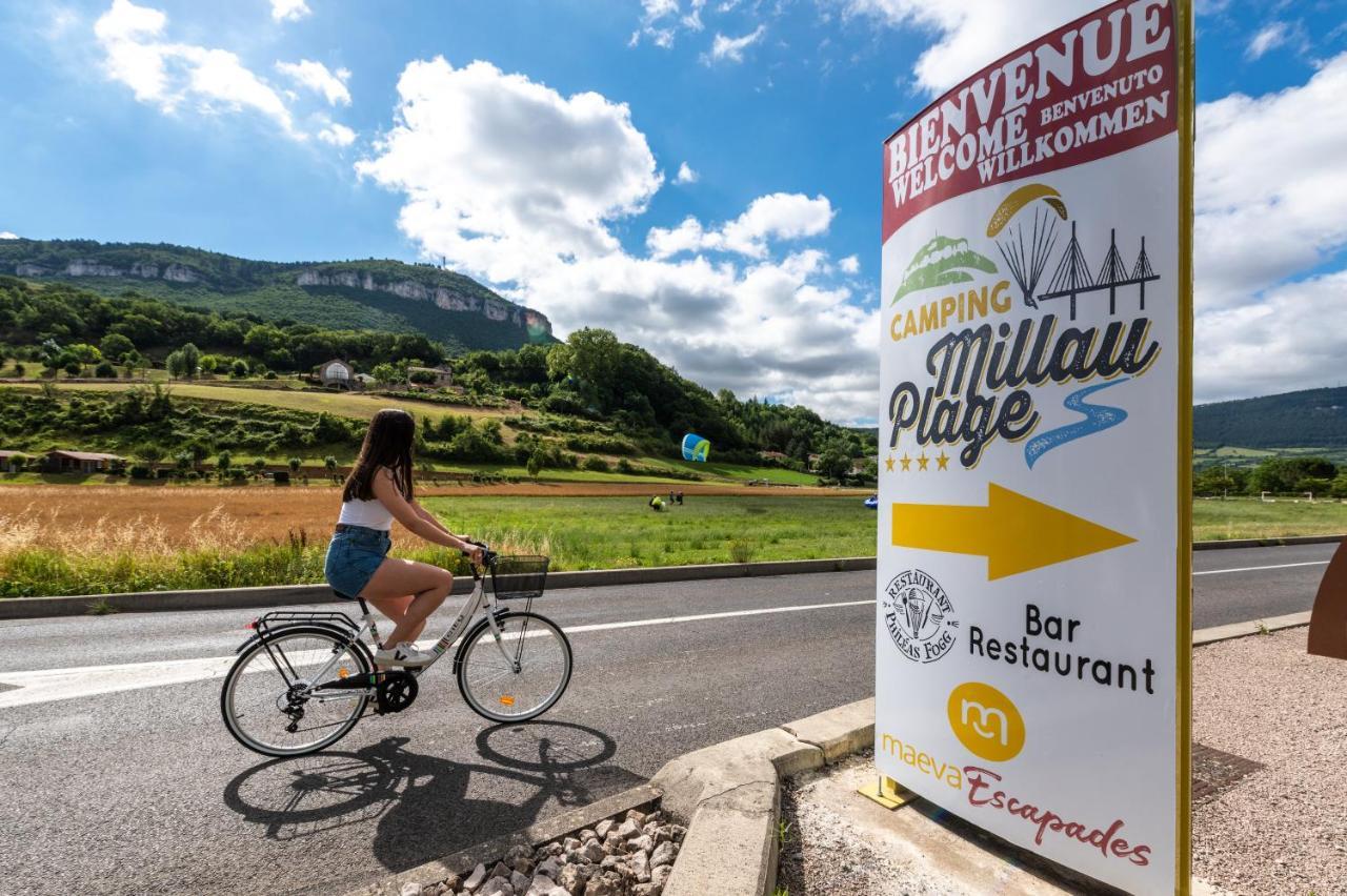 Camping Maeva Escapades Millau Plage Eksteriør billede
